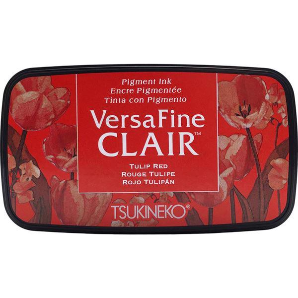 Versafine Clair Pigment Ink - Tulip Red 
